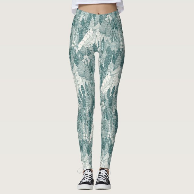 Leggings garras de jade de árboles NC (Anverso)