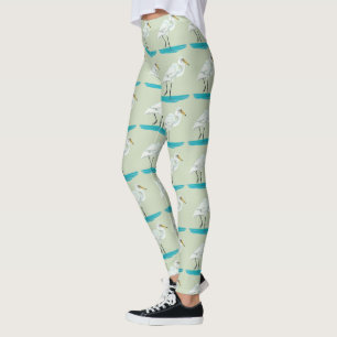 Leggings Garza blanca