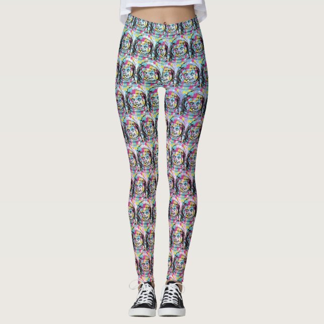 Leggings Gata Astronauta (Anverso)