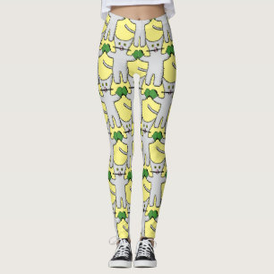 Leggings Gatito del boxeo con las manoplas Thunder_Cove