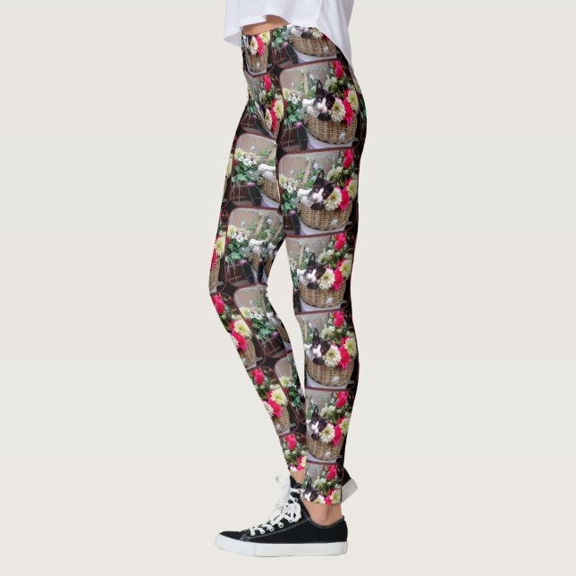 Leggings Gatito en una cesta (Izquierda)