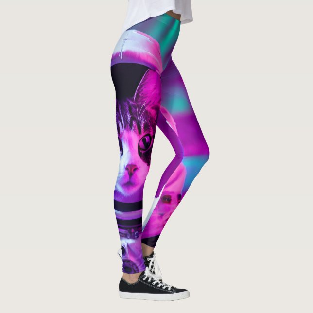 Leggings gato astronauta (Derecha)