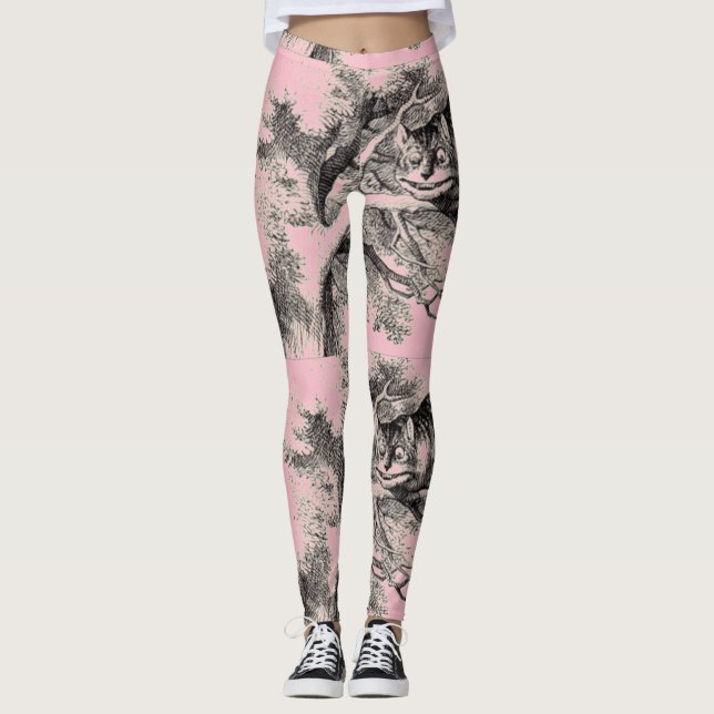 Leggings Gato de Cheshire (Anverso)