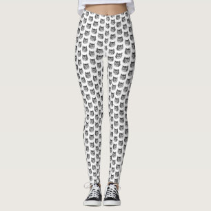 Leggings Gato de Cheshire Alicia en el PERSONALIZADO de las