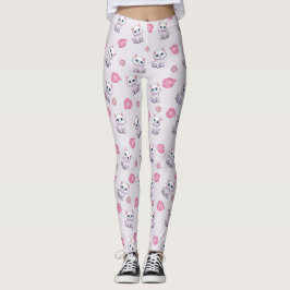 Leggings Gato de corte