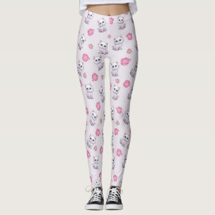 Leggings Gato de corte