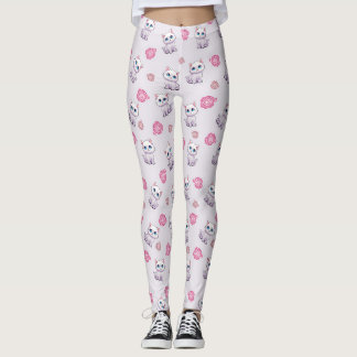 Leggings Gato de corte