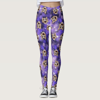 Leggings Gato de galaxia