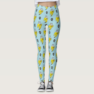 Leggings Gato en banana