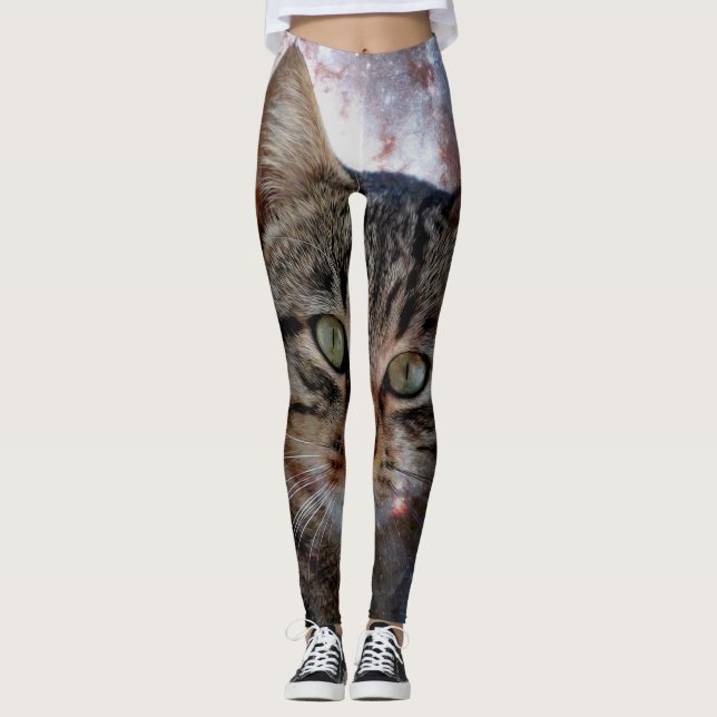 Leggings Gato espacial (Anverso)