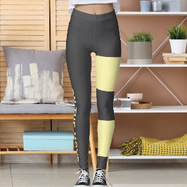 Leggings Gato gris oscuro crema personalizada Mamá dulce ga
