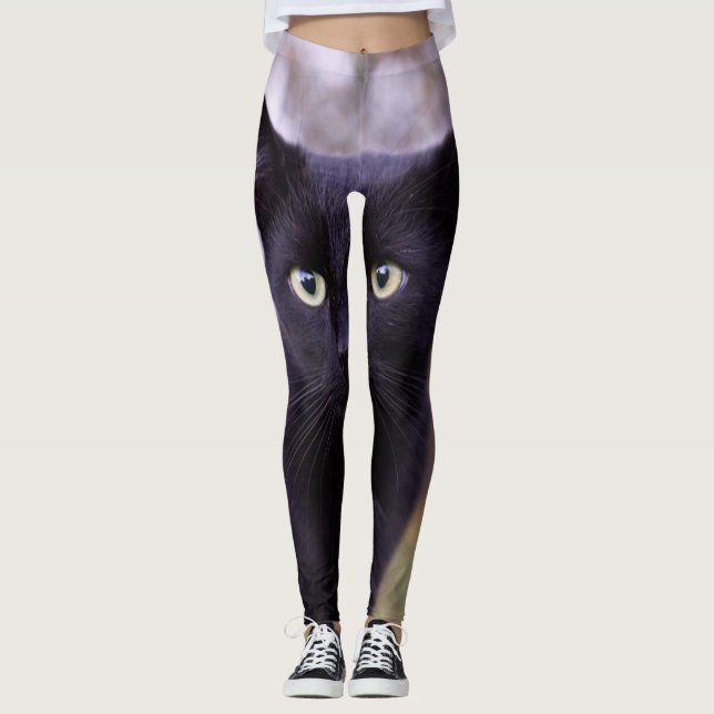 Leggings gato negro (Anverso)