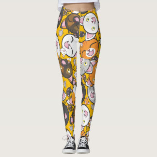 Leggings Gato retro