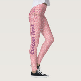 Leggings Gato rosado con piernas violentas
