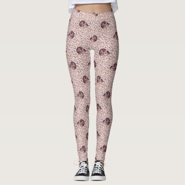 Leggings Gato somnoliento (Anverso)