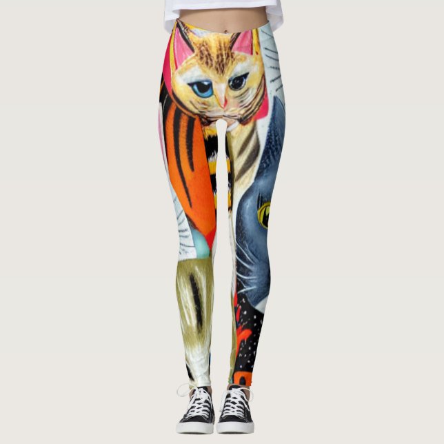 Leggings Gatos brillantes y Hermosos (Anverso)