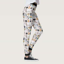 Leggings Gatos cortos