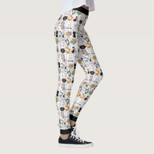 Leggings Gatos cortos