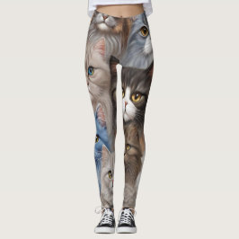 Leggings Gatos cortos