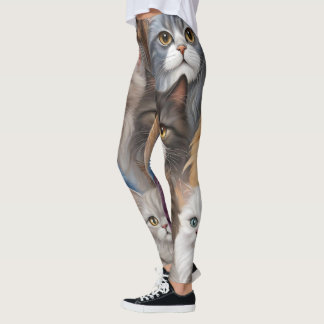 Leggings Gatos cortos