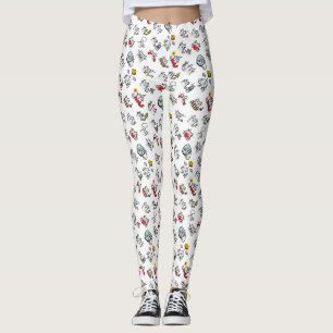 Leggings Gatos divertidos, leche y magia.
