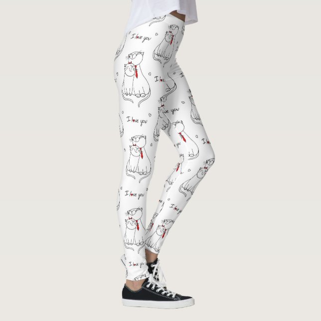 Leggings Gatos enamorados (Derecha)