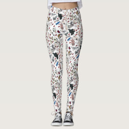 Leggings Gatos japoneses, Kuniyoshi, Ukiyo-e