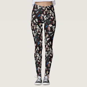 Leggings Gatos, Kuniyoshi, Ukiyo-e