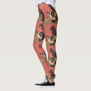 Leggings Gatos, pintura artística fina de Theophile Steinl