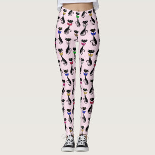 Leggings Gatos suaves con amarre