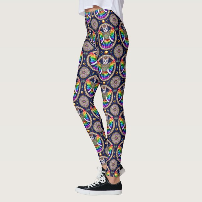 Leggings Gay Rainbow Prie Cat Fairy (Izquierda)