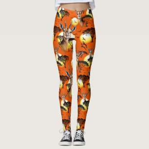 Leggings Gazelle Animal salvaje Antelope africano