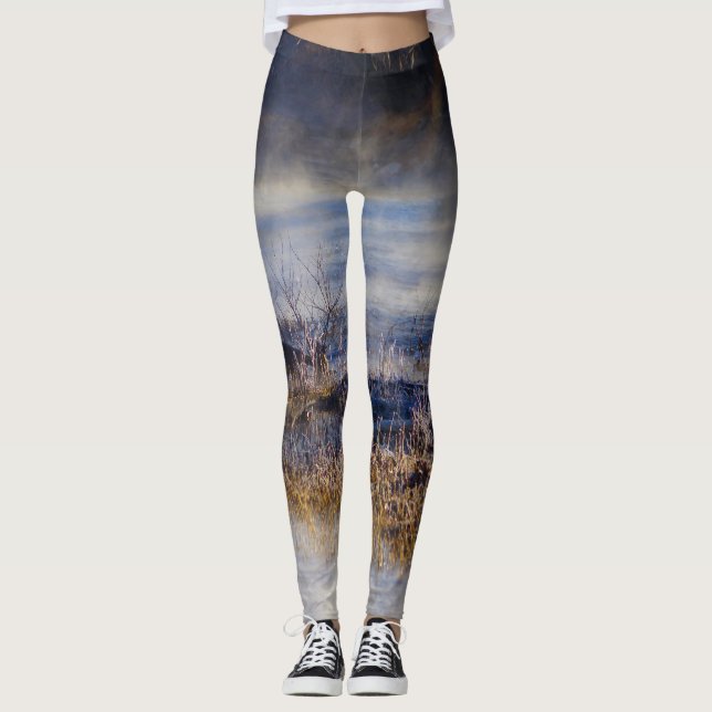 Leggings Geese Tomando Un Descanso (Anverso)