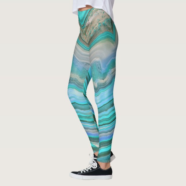 Leggings gema turquesa (Izquierda)