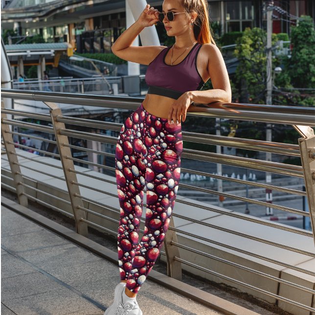 Leggings Gemas rojas de plata y diamantes (Subido por el creador)
