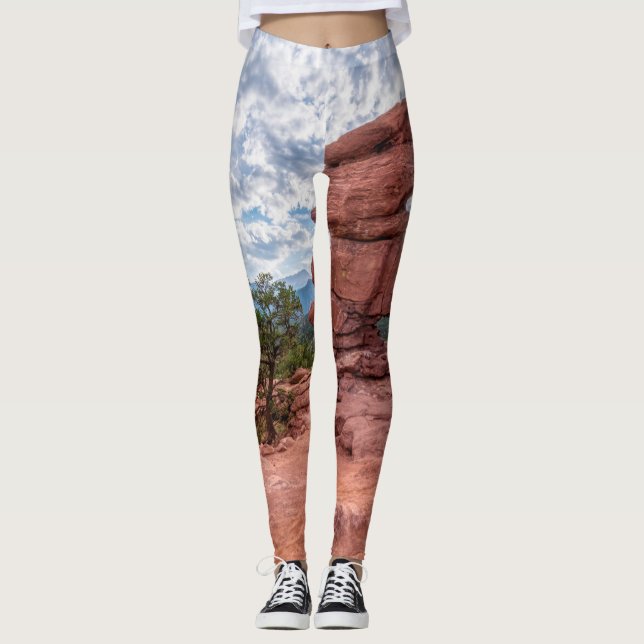 Leggings Gemelos Siameses Colorado Sunburst (Anverso)