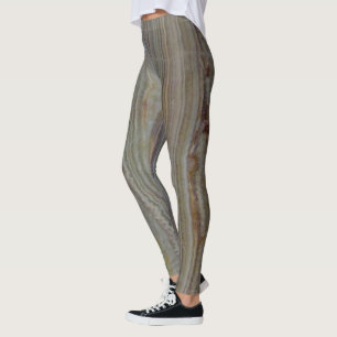 Leggings Gemstone pulido onyx vertical rayado