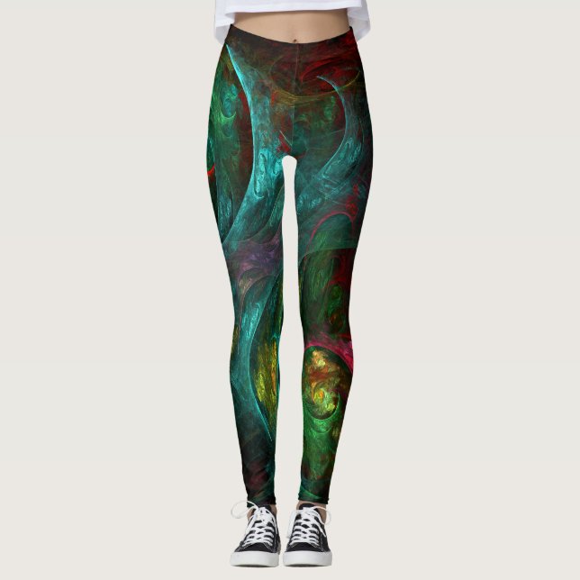 Leggings Génesis Nova Resumen Arte (Anverso)