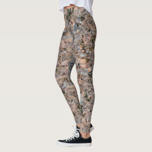Leggings Geología áspera - Foto de textura de roca neutra
