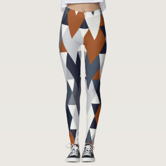Leggings Geometría de roya de la marina II A
