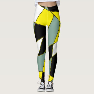 Leggings Geometría diversa Resumen de Leyendas Deportivas d