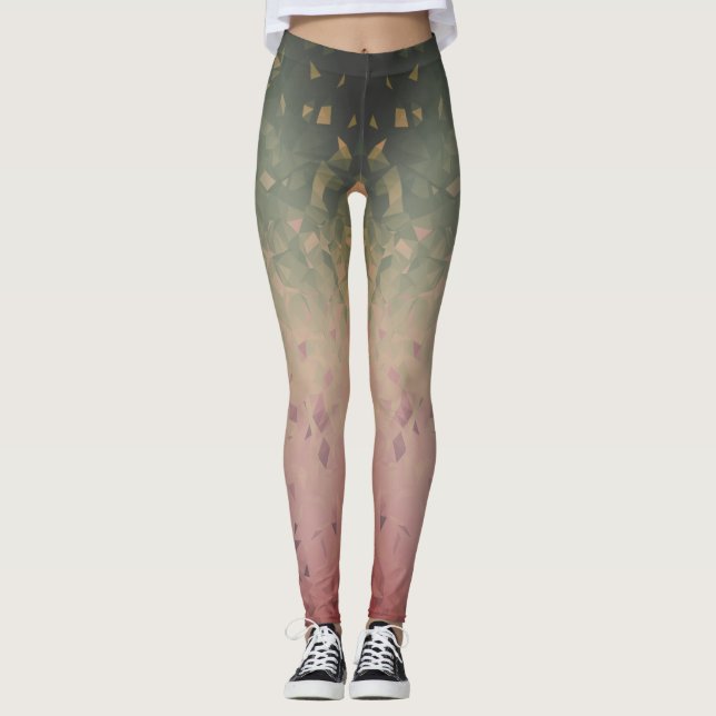 Leggings Geometría - kiwi de fresa (Anverso)