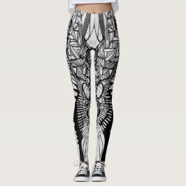 Leggings Geometric Canine