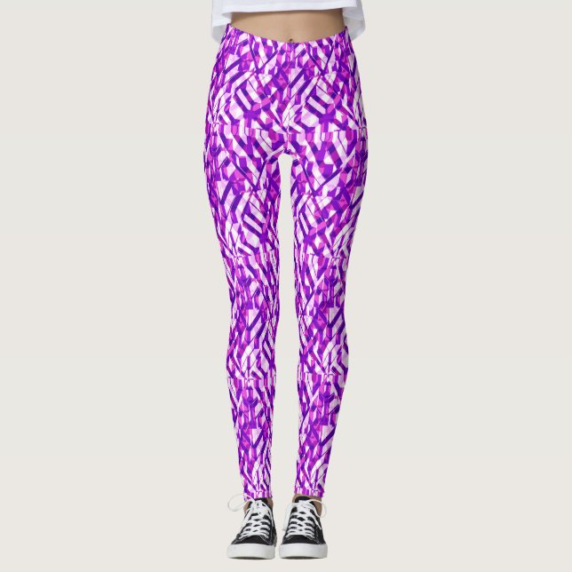 Leggings Geométricamente Divertido... (Anverso)