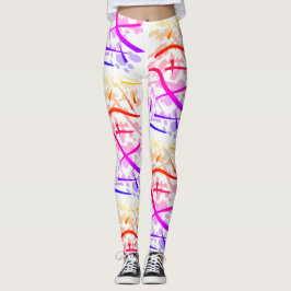 Leggings Geométrico arcoiris -
