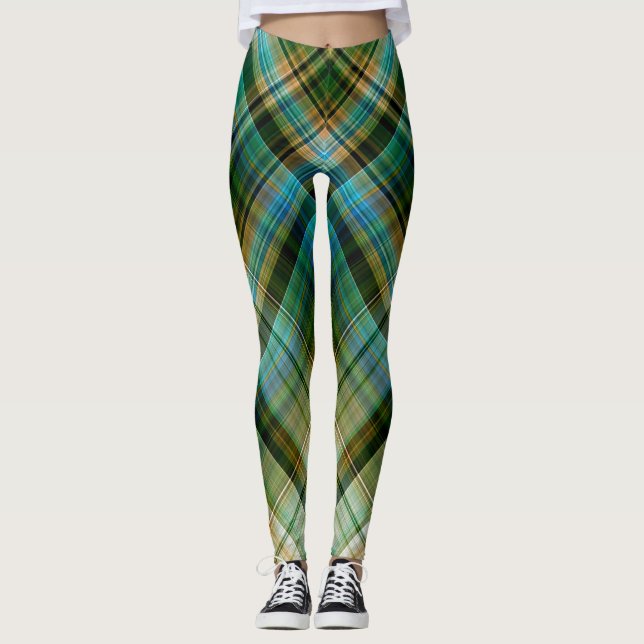 Leggings Geométrico azulverde (Anverso)