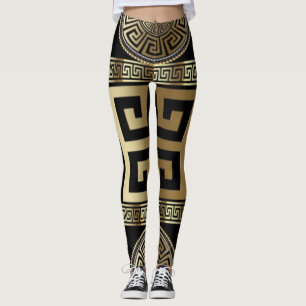 Leggings Geométrico siciliano para mujeres 