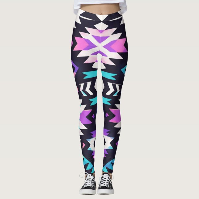 Leggings  Geométrico Tribal  (Anverso)