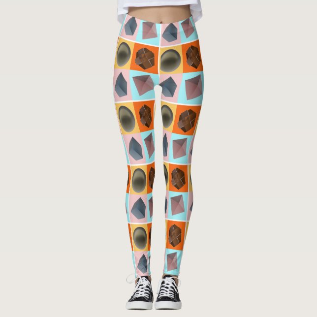 Leggings Geometrisches Gleichgewicht -  (Anverso)