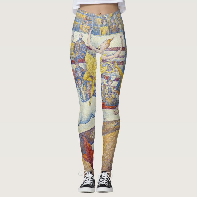 Leggings Georges Seurat - El circo (Anverso)
